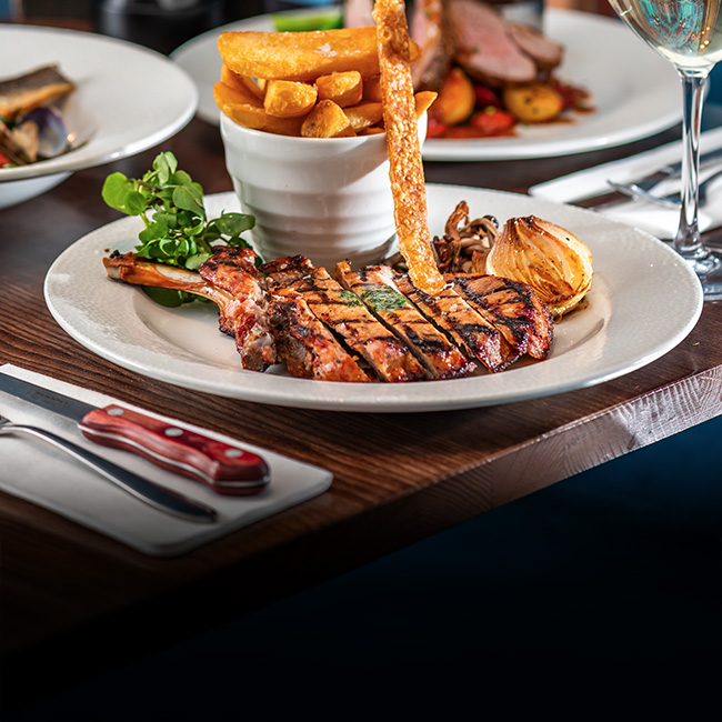 A La Carte menu at The Old Cottage