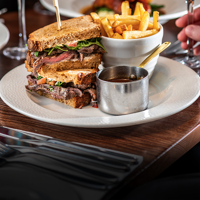 Brunch menu at The Old Cottage