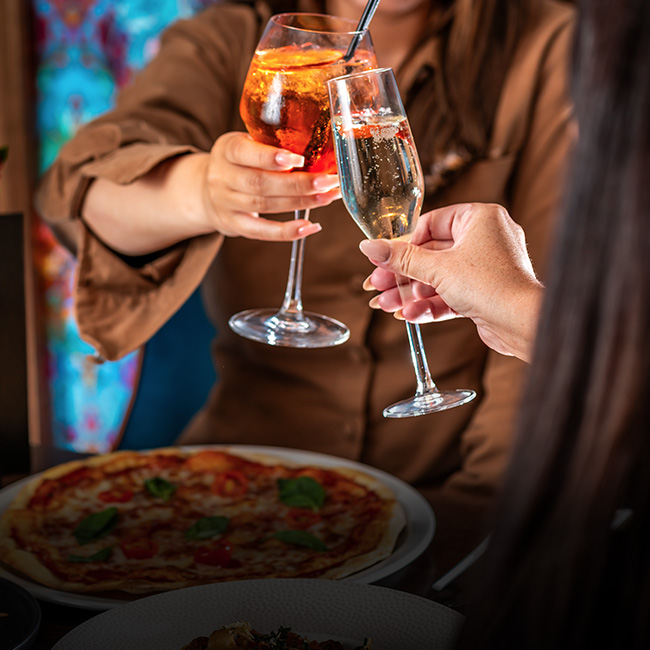 Wine & Drinks menu at The Old Cottage