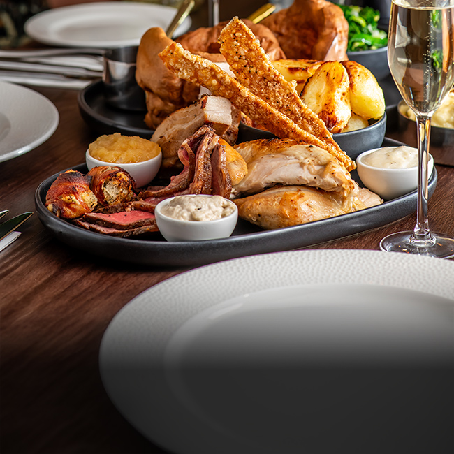 Sunday menu at The Old Cottage