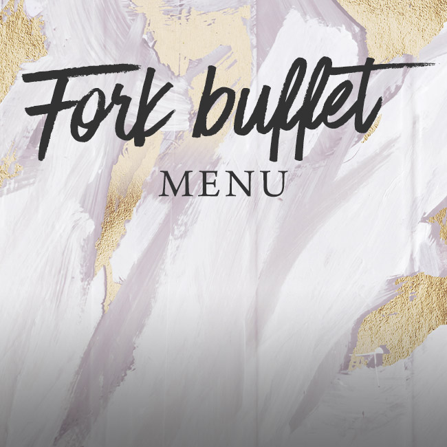 Fork buffet menu at The Old Cottage